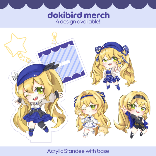 【VTUBER】 Dokibird Acrylic Keychain/Standee