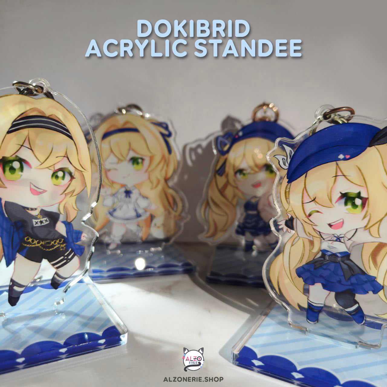 【VTUBER】 Dokibird Acrylic Keychain/Standee