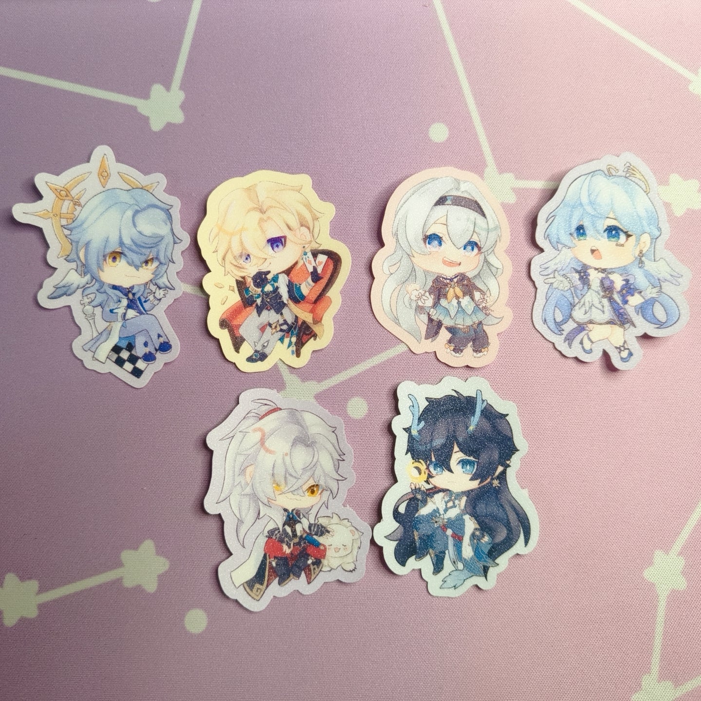 【Honkai: Star Rail】Glitter Stickers