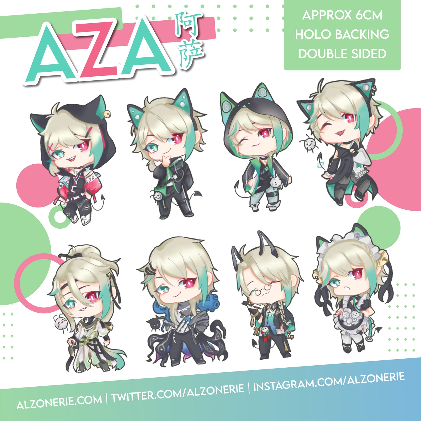 【Virtual Real】AZA阿萨 Charms