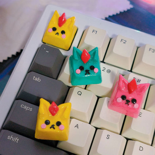 【FF14】Carbuncle Keycap