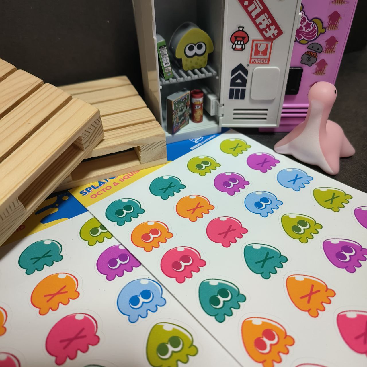 【SPLATOON 3】Squid & Octo Sticker Sheet