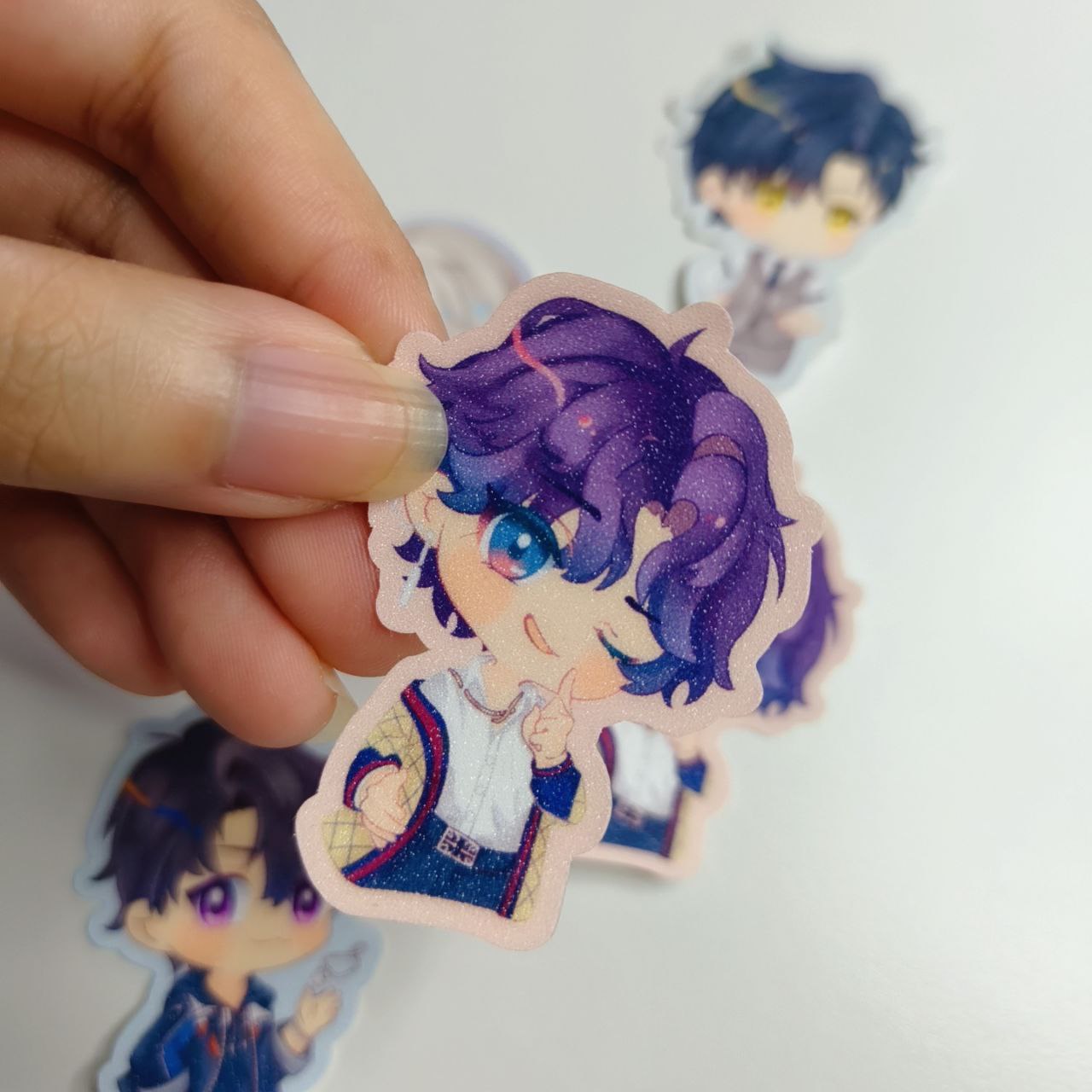 【Love and Deepspace】Glitter Die-cut Stickers