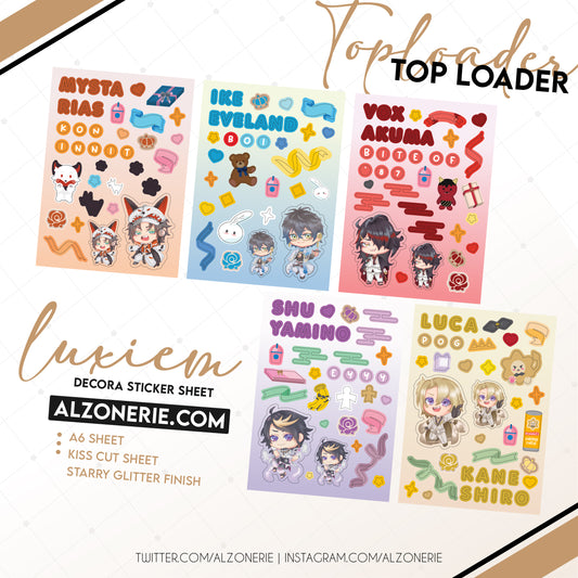 【NIJISANJI EN】Decora Sticker Sheet