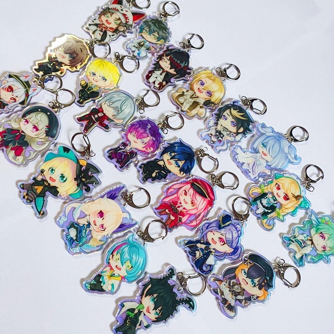 【NIJISANJI EN】Holographic Acrylic Charm